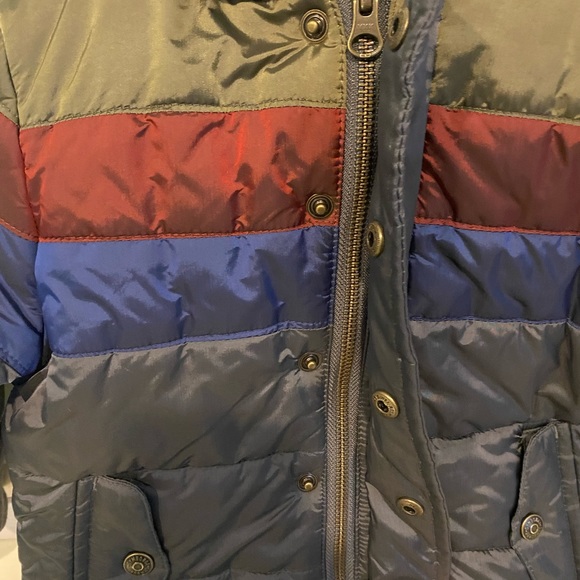 Gymboree puffer.coat with hood - Picture 2 of 6